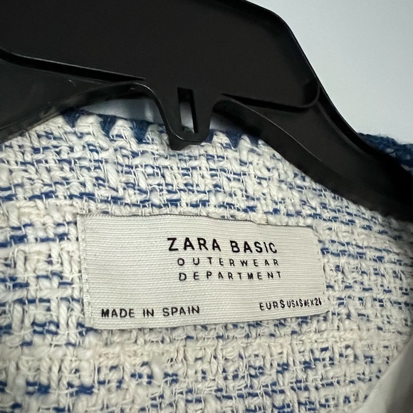 Zara Frayed Cotton Coat - Picture 8 of 8